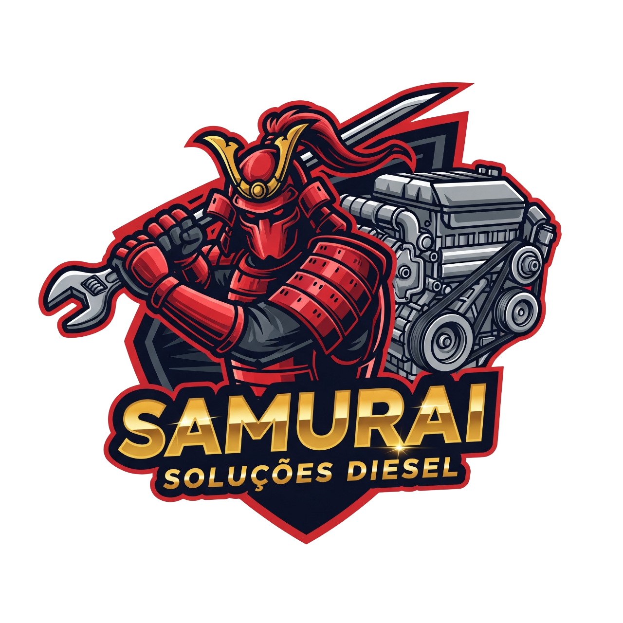 Logo Samurai Soluções Diesel